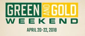 green and gold