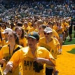 communities in school recognized at baylor game